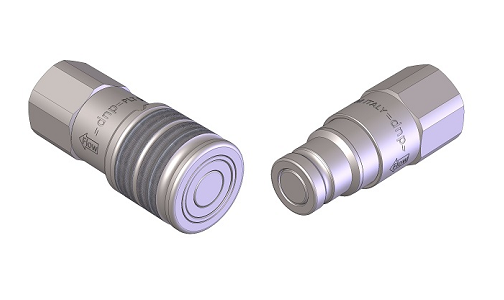 брс соединения Flat Face ISO-16028 тип PLT1